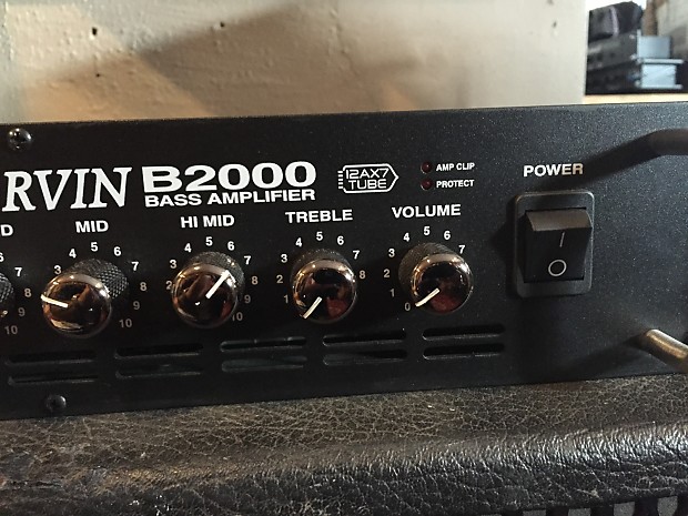 Carvin B2000 Mono Block Bass Amp Head 2000's Black | Reverb