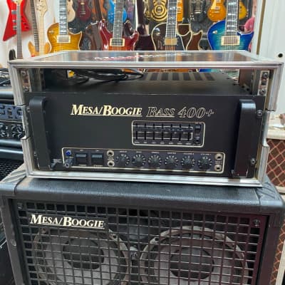 Mesa Boogie Mesa Boogie Bass 400+ Bassverstärker Vollröhre Flightcase - schwarz for sale