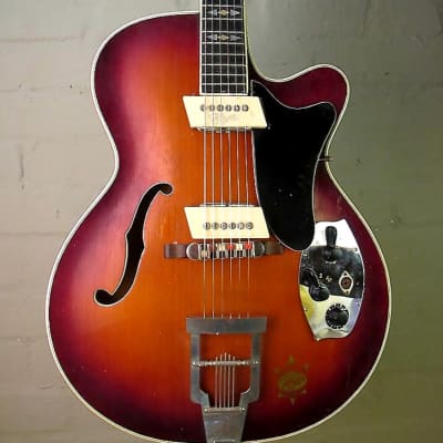 ⚠️ 1960 Hoyer Starlet Semi Thinline, electric, solid top. image 1