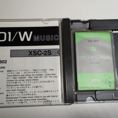 KORG 01/W XSC-802 PCM DATA - ORCHESTRAL