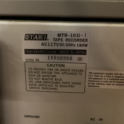 Otari MTR 10 2 and 4 track image 4