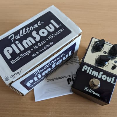 Fulltone PlimSoul V1 Overdrive Guitar Pedal for sale