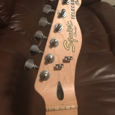 Squier Telecaster Custom (neck and tuners only) Natural image 2