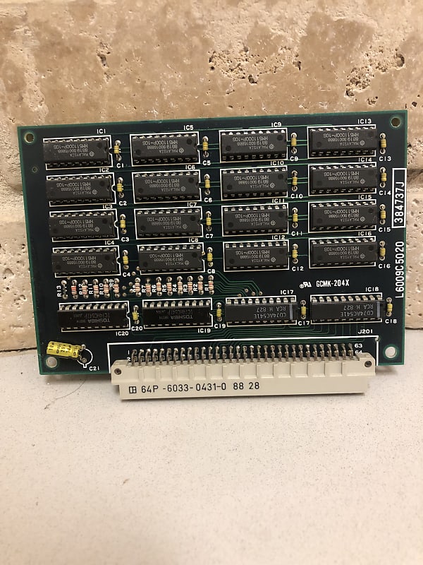 Akai EXM005 Memory 2MB Board ( L6009C5020 ) for S1000 and S1100