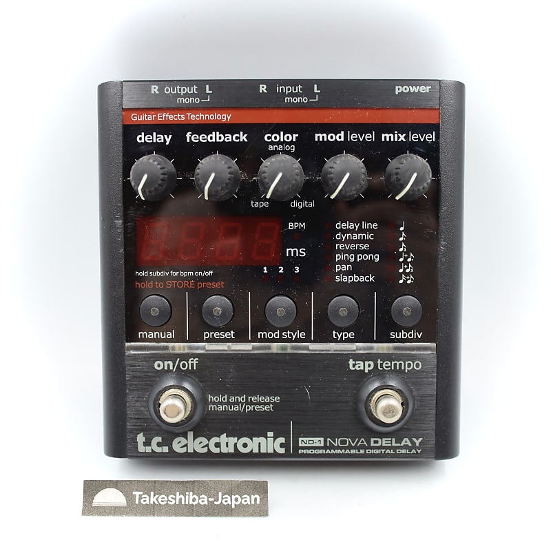 TC Electronic ND-1 Nova Delay
