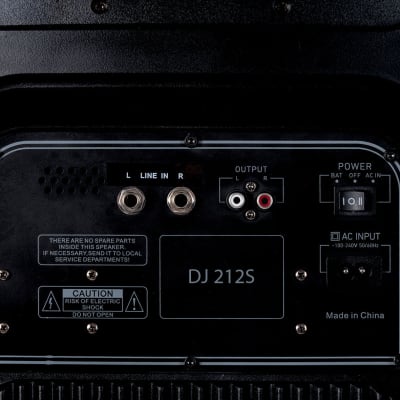 Audiodesign PRO DJ 212S - Diffusore Portatile Party Speaker image 6