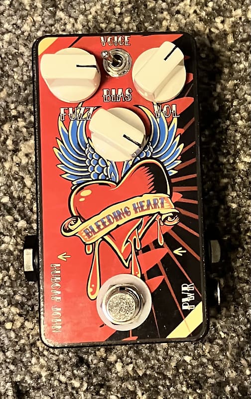 Hubcap John Bleeding Heart BC183 Fuzz Reverb