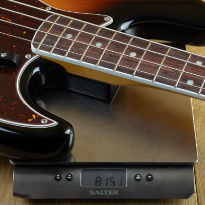 Fender American Vintage II 66 Jazz Bass Rosewood 3 Tone Sunburst V2321006 image 4