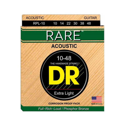 DR STRINGS RPL 10 Rare Chitarra Acustica for sale