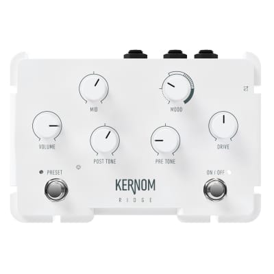 Kernom Ridge Augmented Analog Overdrive/Boost/Fuzz Guitar Effect Pedal