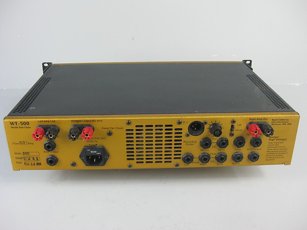 David Eden Valve-Tech Series WT-500 The Highwayman World Tour Hybrid Bass  Guitar Amplifier