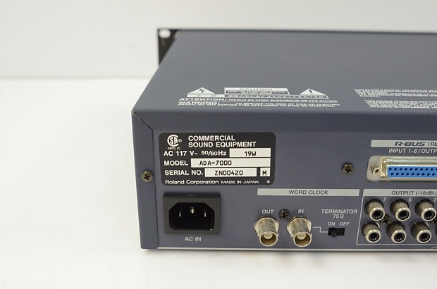 Roland ADA-7000 8-Channel A/D-D/A Converter | Reverb