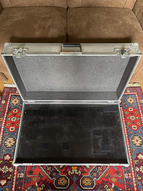 Custom Made Large Pedal Board Flight Case 1990s Black Reverb
