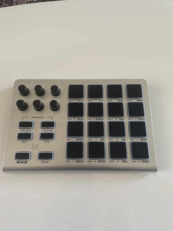 Xjam Artesia pro midi controller for finger drumming Reverb