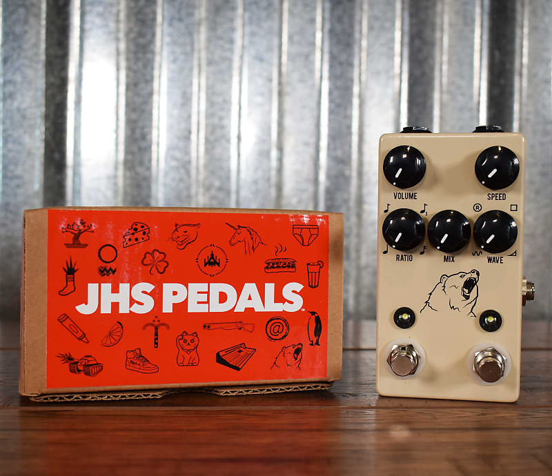 JHS Pedals Kodiak Tremolo with Tap Tempo Guitar Effect Pedal image 1