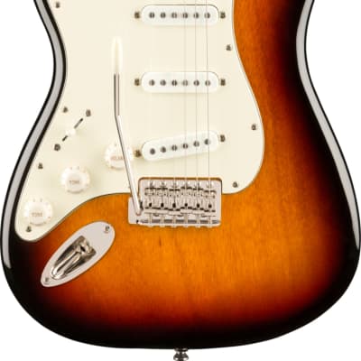 Squier Lefty Classic Vibe '60s Stratocaster, 3-Color Sunburst w/ Fender Play image 2
