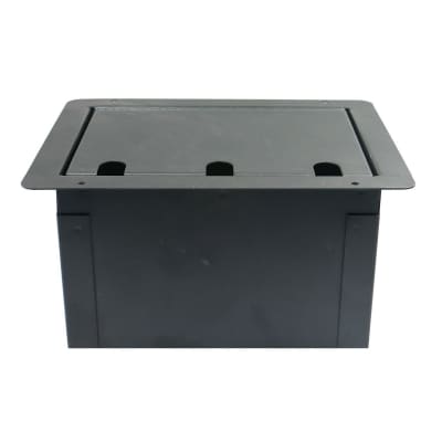 Elite Core FBL-BLANK Large Recessed Floor Box With Blank Plate image 3