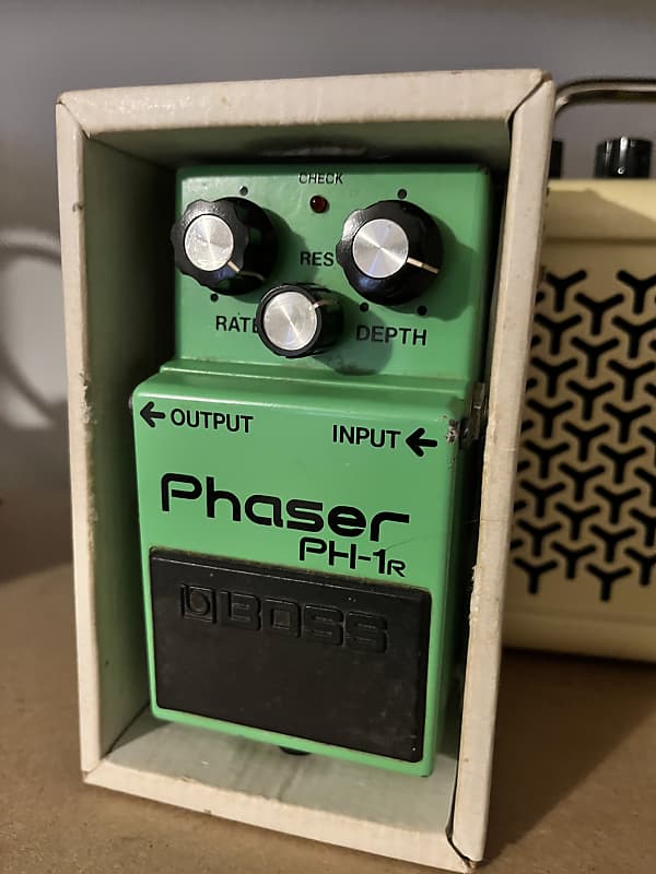 Boss PH-1R Phaser (Black Label) 1981 - Green