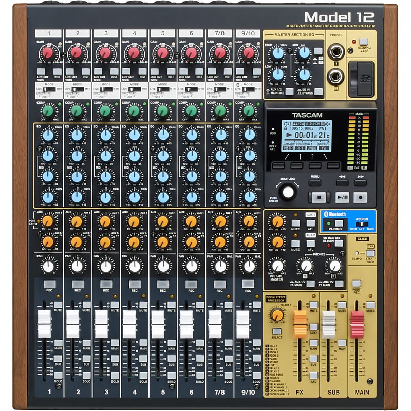 Tascam Model 12 Digital Mixer image 1