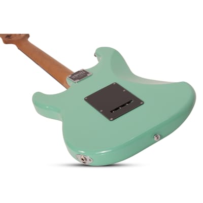 Schecter 1540 Nick Johnston Traditional HSS Guitar, Ebony Fretboard Atomic Green image 3