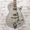 Used Gretsch G6129T-89 Vintage Select '89 Sparkle Jet™ with Bigsby®, Rosewood Fingerboard, Silver Sparkle x1626