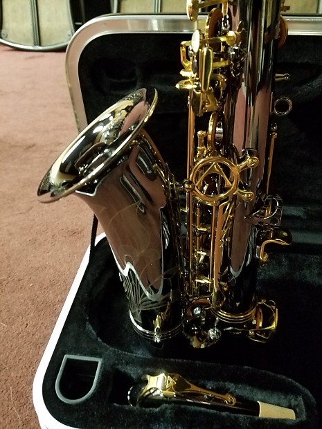 Antigua 3100 Intermediate Alto Sax Black Nickel | Reverb Antigua 3100 Intermediate Alto Sax Black Nickel | Reverb