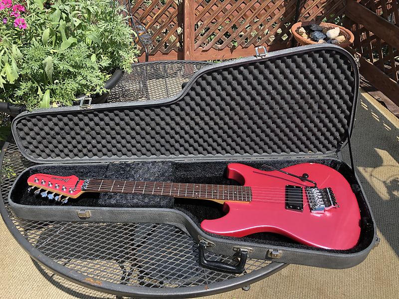 Rare 1986 Ibanez Roadstar II RG 410 Cherry Ice w/ OHSC (Pearl) MIJ