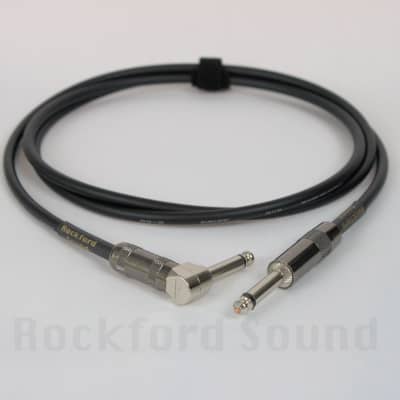 Canare GS-6 High Clarity Nickel Guitar Cable | 2 FT | Straight to Right