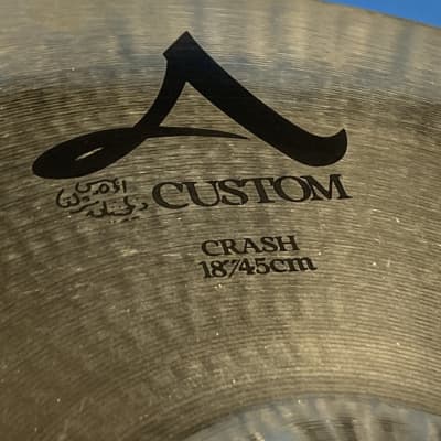 Zildjian 18" A Custom Crash Cymbal 2006 - Brilliant, 1400g image 3