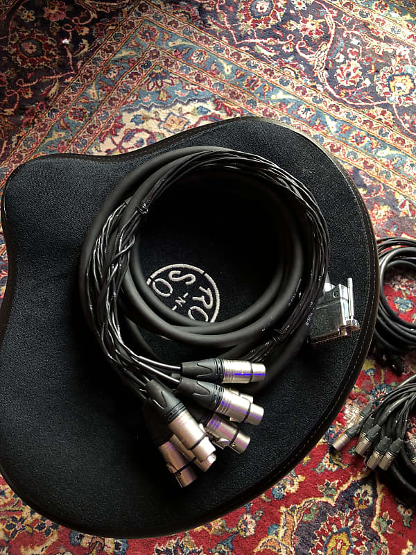 Vintage King DB25 XLR Male and Redco DB25 XLR Female Reverb