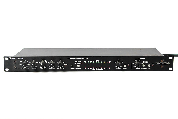 【未使用に近い】ROCKTRON Reaction Compressor Rocktron Reaction HUSH Noise Reduction Pedal | Sweetwater