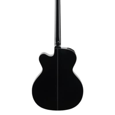 Takamine GB-30CE Acoustic Electric Bass Black image 5