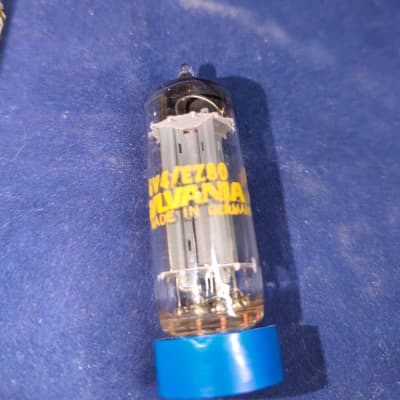 AMPEREX MADE FOR SYLVANIA 6V4 EZ80 50's or 60's - Grey image 3