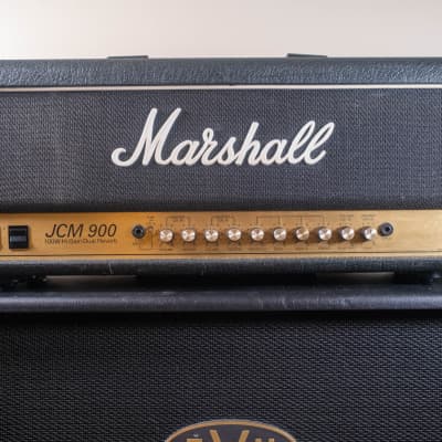 Marshall JCM 900 Model 4100 Hi Gain Dual Reverb 2-Channel 100-Watt Guitar  Amp Head | Reverb