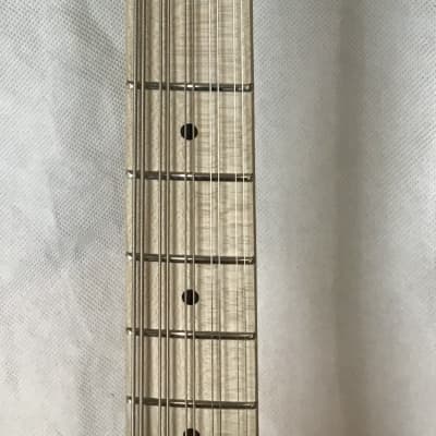 MORTone Semi hollow 10 string electric mandocello / cittern guitar conversion image 2