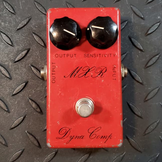 MXR Dyna Comp Script Logo 1977 Vintage BUD BOX ? FREE SHIPPING