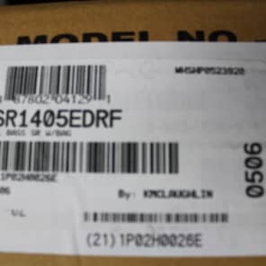 Ibanez Soundgear SR1405E - Deep Rose Flat, Flamed Maple Top 887802041291 Repack Retail Box image 8