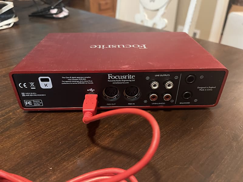 Focusrite Scarlett 2i4 2nd Gen USB Audio Interface | Reverb