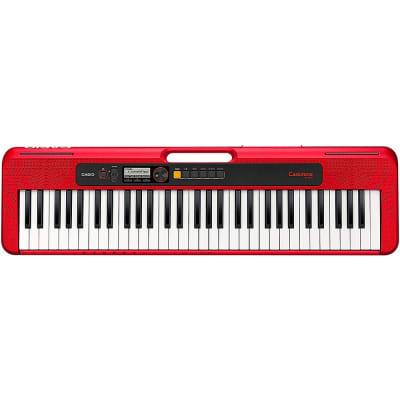 Casio Casiotone CT-S200 61-Key Digital Keyboard Regular Red