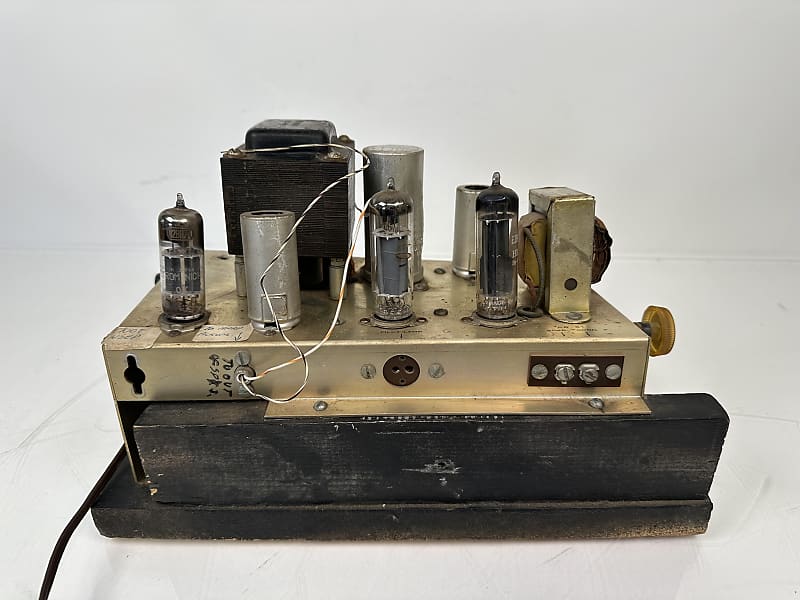 Heathkit Daystrom GD-61 Spring Reverb Amplifier  			