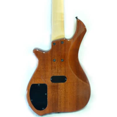 Zon Legacy Standard 5 String Electric Bass Guitar, Mahogany Body Walnut Top W/Bag - LSB5 image 2