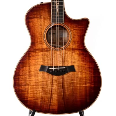 Taylor K24ce Cutaway Grand Auditorium Acoustic/Electric Guitar V-Brace image 1