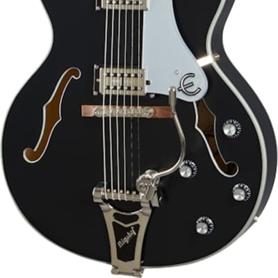 Epiphone Emperor Swingster Black Aged Gloss image 2