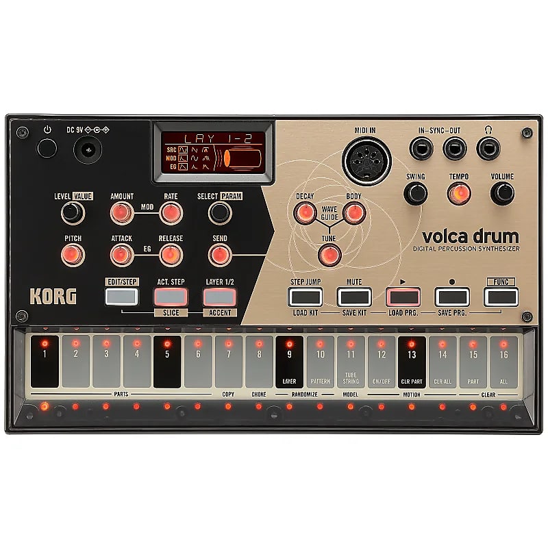 Korg Volca Drum Digital Percussion Synthesizer image 2