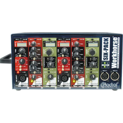 Radial Engineering SixPack 6 slot Power-rack, Desktop Format image 5