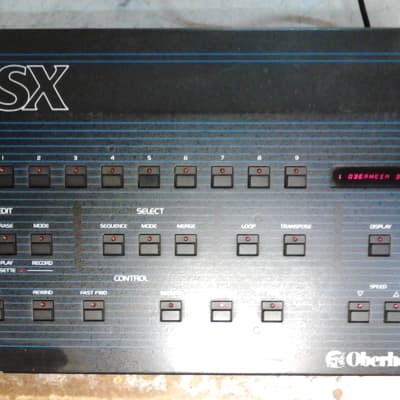 Oberheim DSX, Sequenceur polyphonique digital, 16 voies.