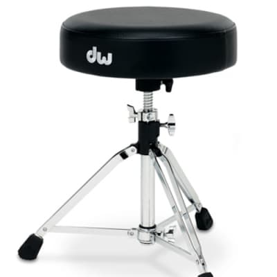 DW DWCP9100M Drum Throne, 14 Round, Tripod image 1