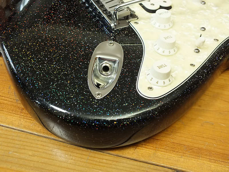 Fender Stratocaster American Classic Black Holo Flake Custom