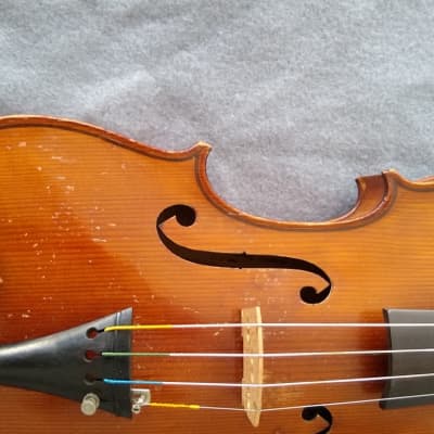 Vintage G. A. Pfretzschner, Markneukirchen 4/4 Stradivarius 1716 Violin 1900s image 2