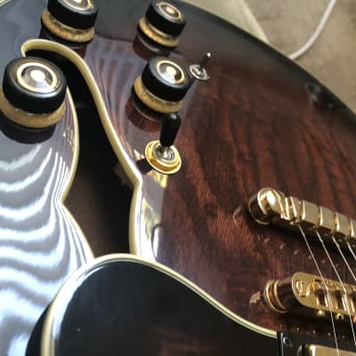 Ibanez Artstar 153QA-DBS 2017 Dark Brown Sunburst semi-hollow electric guitar image 5